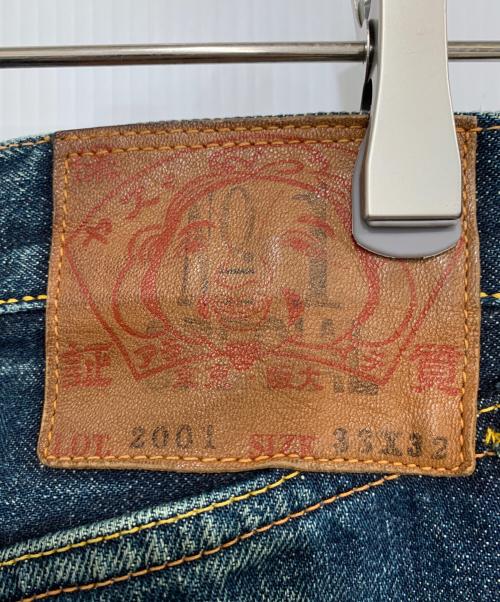 EVISU（エヴィス）EVISU (エヴィス) デニムパンツ インディゴ サイズ:33×32の古着・服飾アイテム