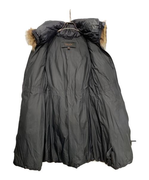 COACH（コーチ）COACH (コーチ) キルティングダウンコート ブラック サイズ:XSの古着・服飾アイテム