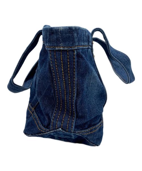 POLO RALPH LAUREN（ポロ・ラルフローレン）POLO RALPH LAUREN (ポロ・ラルフローレン) デニムミニトートバッグ インディゴの古着・服飾アイテム