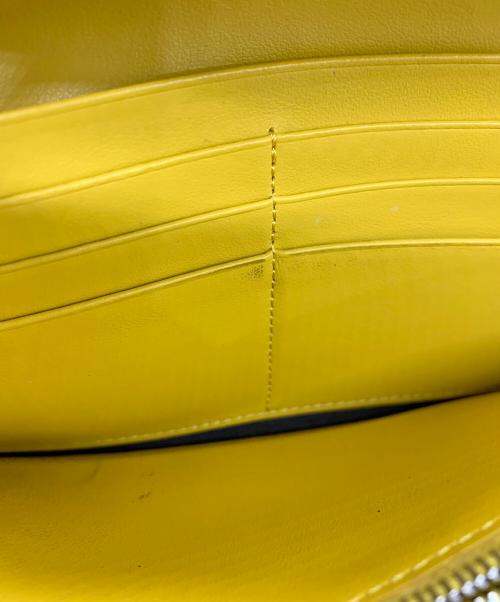 FENDI（フェンディ）FENDI (フェンディ) 長財布 イエロー×ブラウンの古着・服飾アイテム