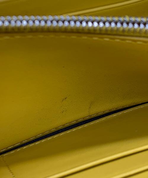 FENDI（フェンディ）FENDI (フェンディ) 長財布 イエロー×ブラウンの古着・服飾アイテム