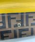 中古・古着 FENDI (フェンディ) 長財布 イエロー×ブラウン：13000円