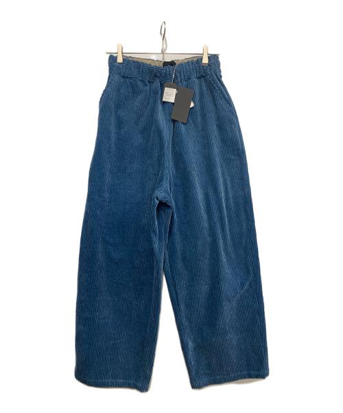 eternite de soi-e（エテルニテ ドゥ ソワ）eternite de Soi-e (エテルニテ ドゥ ソワ) コーデュロイパンツ ブルー サイズ:1 未使用品の古着・服飾アイテム