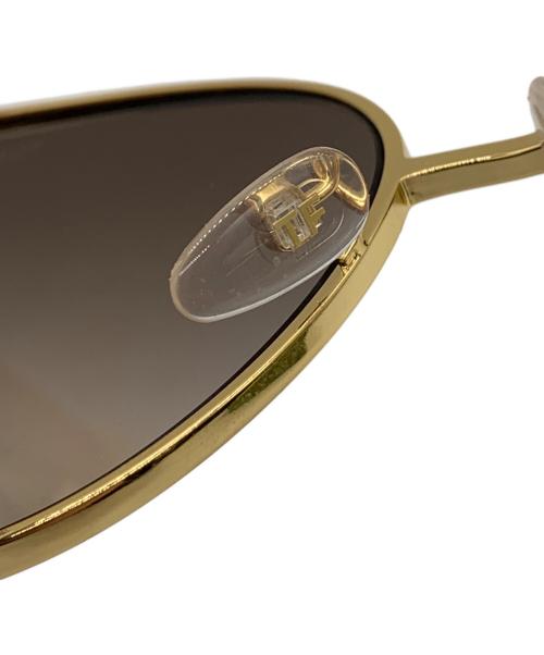 TOM FORD（トムフォード）TOM FORD (トムフォード) サングラス ゴールド×ブラウンの古着・服飾アイテム