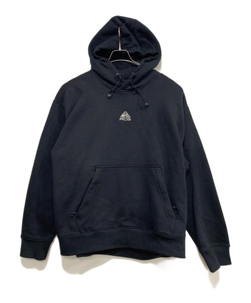 NIKE ACG（ナイキエーシージー）NIKE ACG (ナイキエーシージー) プルオーバーパーカー ブラック サイズ:XLの古着・服飾アイテム