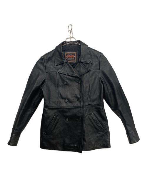 SKIPPER（スキッパー）skipper (スキッパー) レザージャケット ブラック サイズ:Lの古着・服飾アイテム