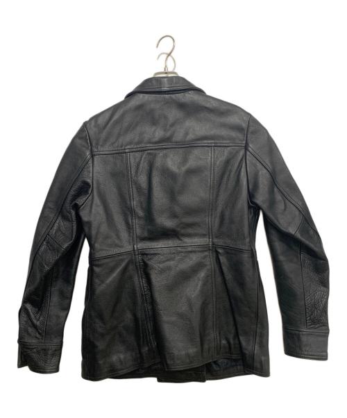 SKIPPER（スキッパー）skipper (スキッパー) レザージャケット ブラック サイズ:Lの古着・服飾アイテム