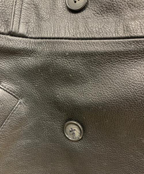 SKIPPER（スキッパー）skipper (スキッパー) レザージャケット ブラック サイズ:Lの古着・服飾アイテム