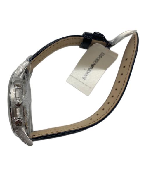 EMPORIO ARMANI（エンポリオアルマーニ）EMPORIO ARMANI (エンポリオアルマーニ) 腕時計 ブラック サイズ:-の古着・服飾アイテム