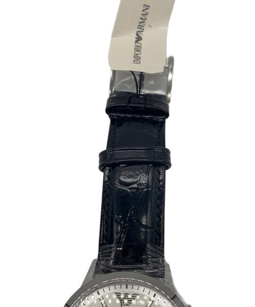EMPORIO ARMANI（エンポリオアルマーニ）EMPORIO ARMANI (エンポリオアルマーニ) 腕時計 ブラック サイズ:-の古着・服飾アイテム