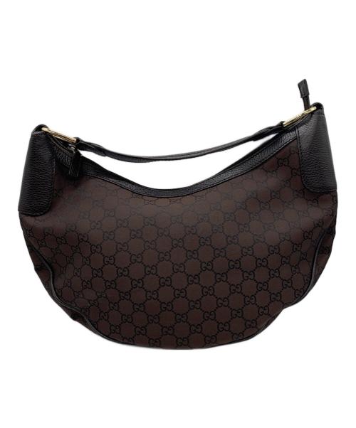 GUCCI（グッチ）GUCCI (グッチ) ワンショルダーバッグ ブラウンの古着・服飾アイテム