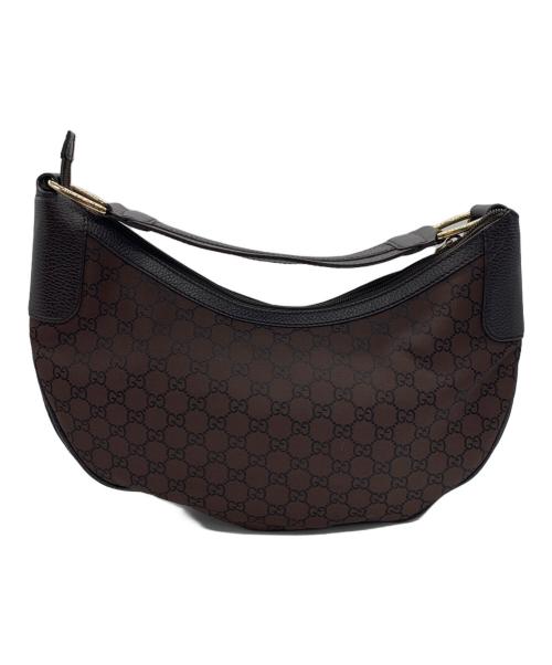 GUCCI（グッチ）GUCCI (グッチ) ワンショルダーバッグ ブラウンの古着・服飾アイテム