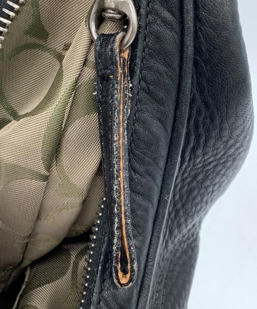 COACH（コーチ）COACH (コーチ) ワンショルダーバッグ ブラックの古着・服飾アイテム