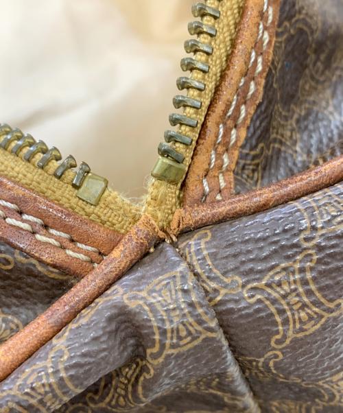 CELINE（セリーヌ）CELINE (セリーヌ) ボストンバッグ ブラウンの古着・服飾アイテム