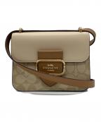 COACHコーチ）の古着「ショルダーバッグ」｜ベージュ