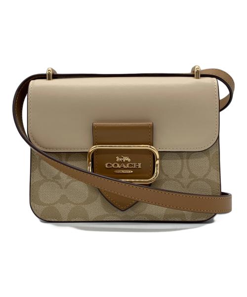 COACH（コーチ）COACH (コーチ) ショルダーバッグ ベージュの古着・服飾アイテム