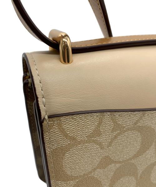 COACH（コーチ）COACH (コーチ) ショルダーバッグ ベージュの古着・服飾アイテム