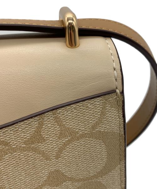 COACH（コーチ）COACH (コーチ) ショルダーバッグ ベージュの古着・服飾アイテム