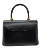 Den HAMANOデンハマノ）の古着「ハンドバッグ」｜ブラック