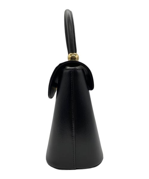 Den HAMANO（デンハマノ）den HAMANO (デンハマノ) ハンドバッグ ブラックの古着・服飾アイテム