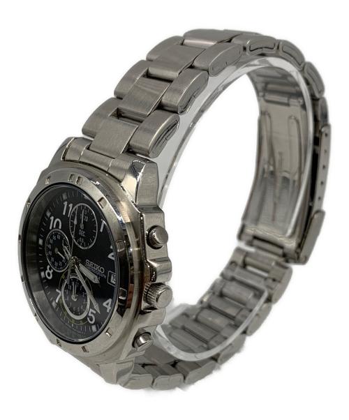 SEIKO（セイコー）SEIKO (セイコー) 腕時計 ブラックの古着・服飾アイテム