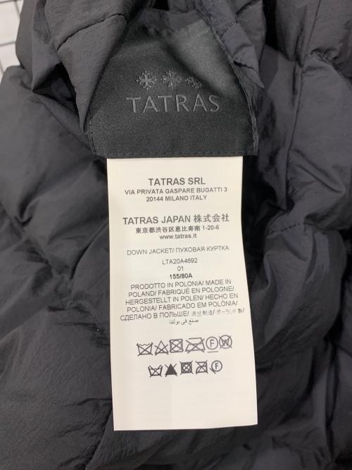 TATRAS（タトラス）TATRAS (タトラス) リバーシブルダウンジャケット ブラック サイズ:01の古着・服飾アイテム