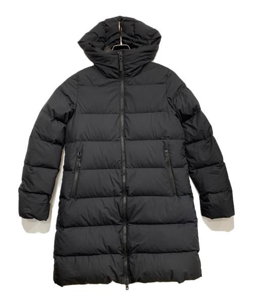 THE NORTH FACE（ザ ノース フェイス）THE NORTH FACE (ザ ノース フェイス) ウインドストッパーダウンシェルコート ブラック サイズ:Lの古着・服飾アイテム