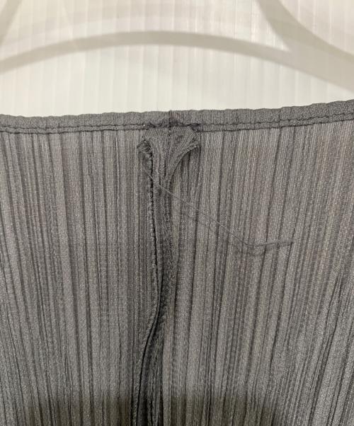 PLEATS PLEASE（プリーツプリーズ）PLEATS PLEASE (プリーツプリーズ) カーディガン グレー サイズ:3の古着・服飾アイテム