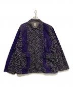 South2 West8サウスツー ウエストエイト）の古着「シャツジャケット」｜ブルー×グレー