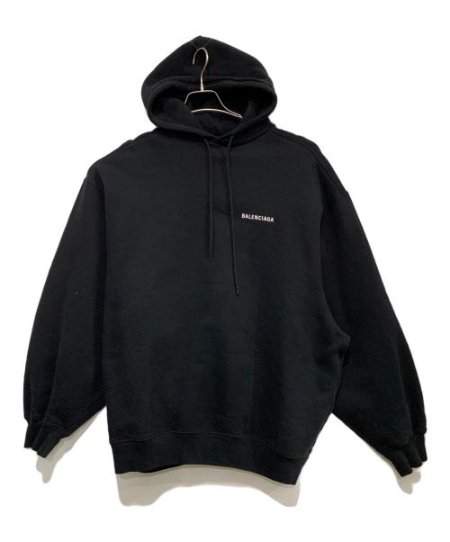 BALENCIAGA（バレンシアガ）BALENCIAGA (バレンシアガ) プルオーバーパーカー ブラック サイズ:XSの古着・服飾アイテム