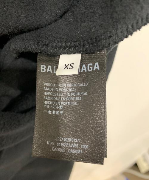 BALENCIAGA（バレンシアガ）BALENCIAGA (バレンシアガ) プルオーバーパーカー ブラック サイズ:XSの古着・服飾アイテム