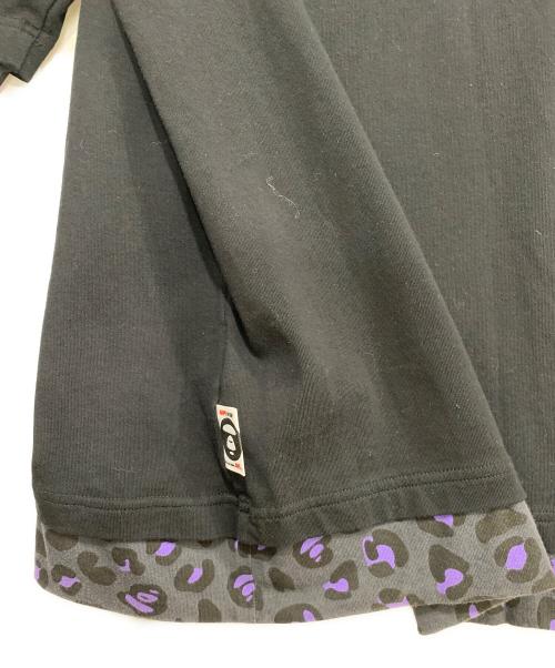 Aape BY A BATHING APE（エーエイプ バイ アベイシングエイプ）AAPE BY A BATHING APE (エーエイプ バイ アベイシングエイプ) プルオーバーパーカー ブラック サイズ:XLの古着・服飾アイテム