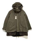 THE RERACSザ リラクス）の古着「ボアーライナー付モッズコート」｜グリーン