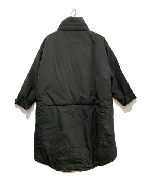 THE RERACS（ザ リラクス）THE RERACS (ザ リラクス) インサレートロングペプラムコート ブラック サイズ:FREE 未使用品の古着・服飾アイテム