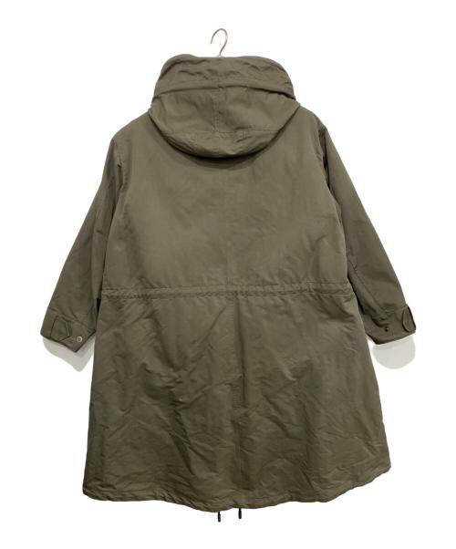 THE RERACS（ザ リラクス）THE RERACS (ザ リラクス) ショートボアライナー付モッズコート グリーン サイズ:38 未使用品の古着・服飾アイテム