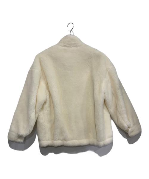 THE RERACS（ザ リラクス）THE RERACS (ザ リラクス) ボアジャケット ホワイト サイズ:36 未使用品の古着・服飾アイテム