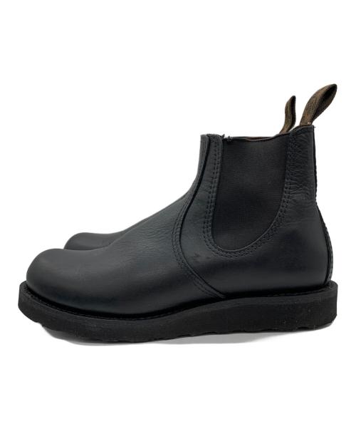 RED WING（レッドウィング）RED WING (レッドウィング) サイドゴアブーツ ブラック サイズ:26.5cmの古着・服飾アイテム