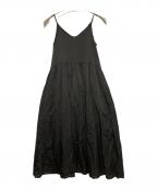 DEUXIEME CLASSEドゥーズィエム クラス）の古着「キャミソールワンピース」｜ブラック