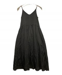中古・古着通販】HYKE (ハイク) ノースリーブワンピース ネイビー