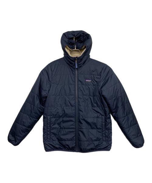 Patagonia（パタゴニア）Patagonia (パタゴニア) リバーシブルレディフレディフーディ ホワイト×ネイビー サイズ:XXLの古着・服飾アイテム