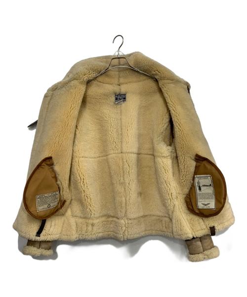 AVIREX（アヴィレックス）AVIREX (アヴィレックス) フライトジャケット ブラウン サイズ:38の古着・服飾アイテム