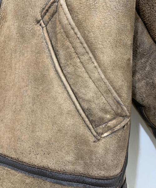 AVIREX（アヴィレックス）AVIREX (アヴィレックス) フライトジャケット ブラウン サイズ:38の古着・服飾アイテム