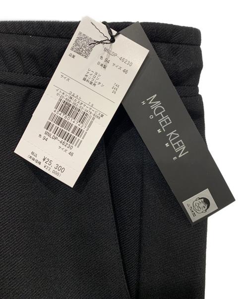 MICHEL KLEIN HOMME（ミッシェルクラン オム）MICHEL KLEIN HOMME (ミッシェルクラン オム) パンツ ブラック サイズ:46 未使用品の古着・服飾アイテム