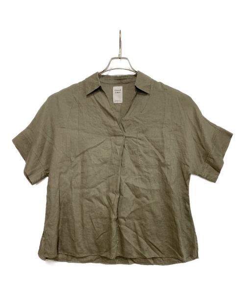 green label relaxing（グリーンレーベルリラクシング）green label relaxing (グリーンレーベルリラクシング) 半袖シャツ グレー サイズ:FREEの古着・服飾アイテム