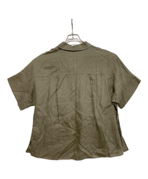 green label relaxing（グリーンレーベルリラクシング）green label relaxing (グリーンレーベルリラクシング) 半袖シャツ グレー サイズ:FREEの古着・服飾アイテム