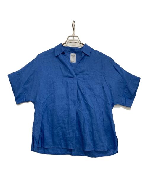 green label relaxing（グリーンレーベルリラクシング）green label relaxing (グリーンレーベルリラクシング) 半袖シャツ ブルー サイズ:FREEの古着・服飾アイテム