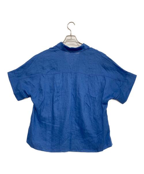 green label relaxing（グリーンレーベルリラクシング）green label relaxing (グリーンレーベルリラクシング) 半袖シャツ ブルー サイズ:FREEの古着・服飾アイテム