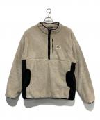 EMPORIO ARMANIエンポリオ アルマーニ）の古着「フリースジャケット」｜ベージュ