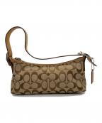 COACHコーチ）の古着「ワンショルダーバッグ」｜ブラウン×ベージュ