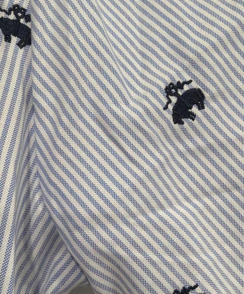 BROOKS BROTHERS（ブルックスブラザーズ）BROOKS BROTHERS (ブルックスブラザーズ) 半袖ワンピース スカイブルー サイズ:4の古着・服飾アイテム